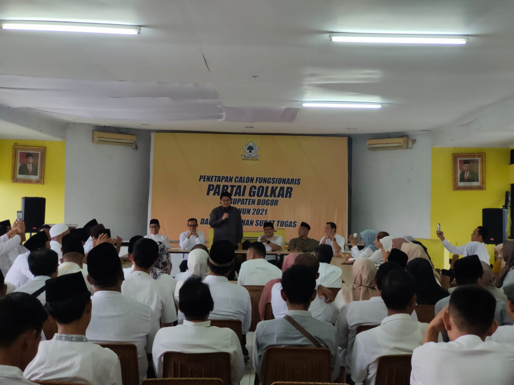 Mesin Partai Golkar Kabupaten Bogor Dipanaskan, Ravindra Siap Jadi Ketua Tim Pemenangan Jaro Ade