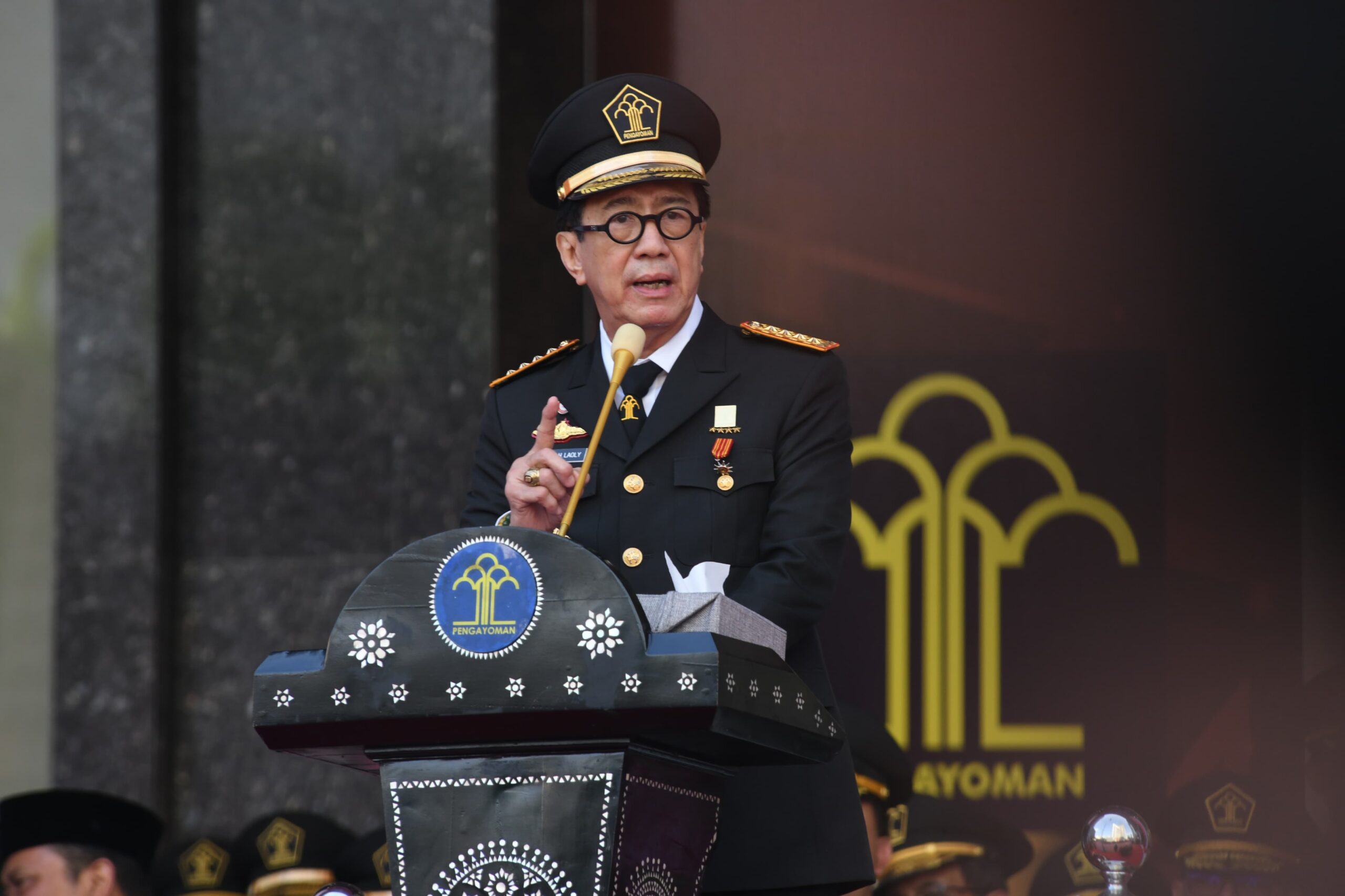 Menkumham Yasonna Laoly: 60 Tahun Pemasyarakatan Mengubah Pelanggar Hukum Menjadi Berguna Bagi Masyarakat