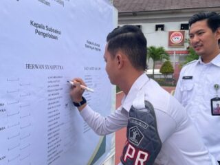Rutan Batam Laksanakan Penandatanganan Komitmen Bersama dan Pakta Integritas, Ini Tujuannya 