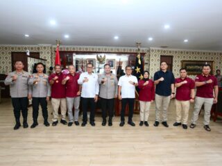 Dampingi Kakanwil Ditjenpas Kepri, Karutan Batam dan Ka.UPT se-Kota Batam Lakukan Audiensi dengan Kapolda Kepri