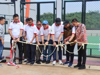 Lapangan Tenis Kapten Muslihat Resmi Dibuka, Bupati Bogor Bakal Jadikan Kawasan Pakansari Sebagai Epicentrum Olahraga di Kabupaten Bogor