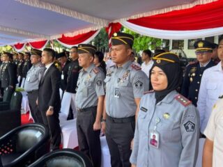 Karutan Batam Hadiri HUT Bhayangkara ke-79: Polri Untuk Masyarakat