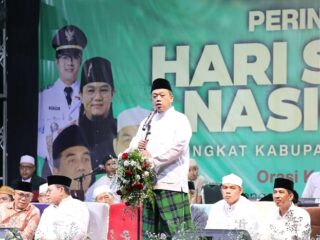 Peringatan Hari Santri Nasional di Purwakarta, Menteri Nusron: Kontribusi Santri Jadi Fondasi Kemerdekaan Indonesia