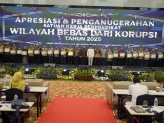 24 Satker Kementerian ATR/BPN Terima Predikat WBK, Menteri Nusron Sampaikan Pesan Penting Ini