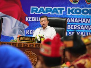 Menteri Nusron Wahid Imbau Pemda se-Kalteng Percepat Pemutakhiran Sertipikat Tanah Dalam Mencegah Ini