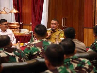 Bupati Bogor Terima Kunjungan Pasis Dikreg LXVII Seskoad TA 2026