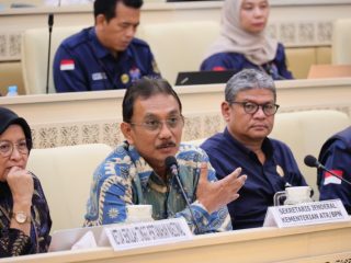 Siapkan Ketersediaan SDM yang Berintegritas, Sekjen ATR/BPN Dalu Agung Dermawan Minta Dukungan Komisi II DPR RI Untuk Ini