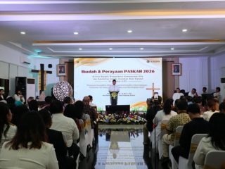 Jajaran Kementerian ATR/BPN Hadiri Perayaan Paskah, Menteri Nusron Wahid: Paskah Membangun Semangat Kebangkitan Bangsa