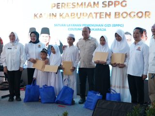 Pemkab Bogor Tegaskan Dukungan Penuh Program Strategis Nasional Lewat Peresmian SPPG Cijujung dan Koperasi Kadin