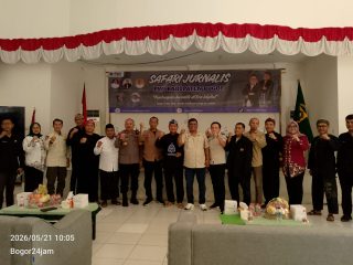 Dalam Safari Jurnalistik yang Digelar PWI Kabupaten Bogor, BNN Sebut Penyalahgunaan Narkoba Masih Menjadi Ancaman Serius 