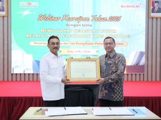 Kementerian ATR/BPN Raih Penghargaan dari ANRI atas Penyelamatan dan Pelestarian Arsip