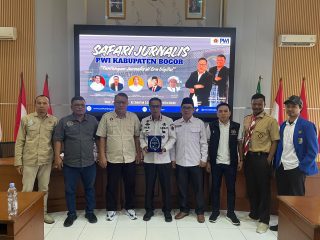 Safari Jurnalistik PWI Kabupaten Bogor ke-4 Dilaksanakan di Kecamatan Cisarua