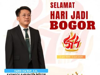 Dinas Sosial Kabupaten Bogor Mengucapkan Selamat Hari Jadi Bogor 544