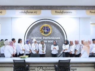 Kasubag TU Kantor Pertanahan Kabupaten Bogor I Gelar Kegiatan Sharing Session: Agar Petugas Memberikan Pelayanan yang Prima kepada Masyarakat