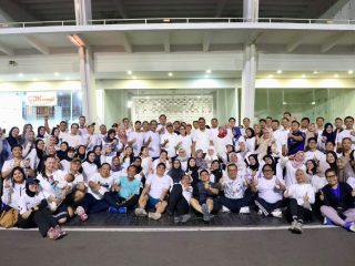 Rehat Sejenak dari Aktivitas Kantor, Kementerian ATR/BPN Adakan Slow Run Rutin Sepulang Kerja