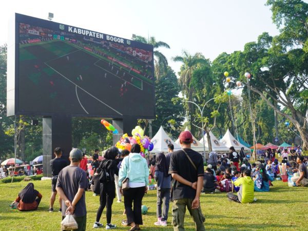 Rudy Susmanto Hadirkan Ruang Publik Nyaman untuk Keluarga, Bisa Nobar Piala Dunia di Videotron