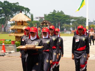 Jelang HUT ke-81 RI, Calon Paskibraka Kabupaten Bogor Matangkan Kesiapan Bertugas
