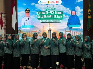 Lomba TP PKK Desa dan Kelurahan Jadi Momentum Perkuat Kapasitas Kader di Kabupaten Bogor
