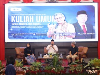 Isi Kuliah Umum di Politeknik Agraria STPN, Rocky Gerung Ingin Taruna/i Pahami Tiga Konsep Pemaknaan Pengelolaan Tanah