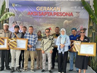 Perkuat Pariwisata Berkelanjutan, Pemkab Bogor Gerakkan Sapta Pesona di Desa Wisata Gunung Malang