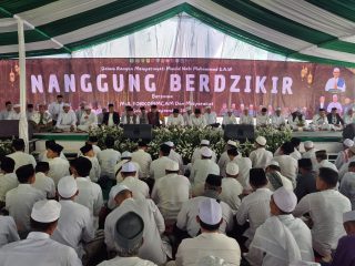 ANTAM Dukung Zikir Bersama Kecamatan Nanggung, Doa untuk Keselamatan dan Keberkahan Masyarakat