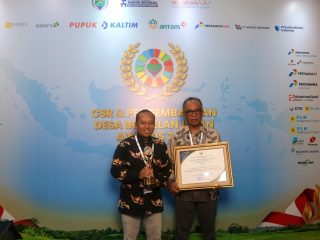 Antam UPBE Pongkor Raih Gold Bidang Lingkungan Hidup Melalui Program Garitan Kalong Liud