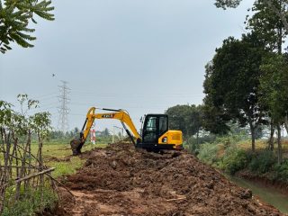 Antisipasi Banjir, Pemkab Bogor Kebut Normalisasi Saluran Irigasi di Tiga Desa Wilayah Kecamatan Ciseeng