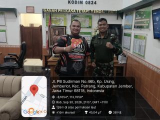 Pimpred KabarSBI.com Silahturami dengan Dandim Jember: Perkuat Komunikasi dan Sinergi untuk Kepentingan Publik