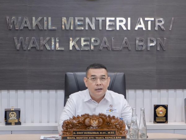 Wamen ATR/Waka BPN: Integrasi Data Hak, Tata Ruang, dan Nilai Tanah Jadi Kunci Tata Kelola Pertanahan