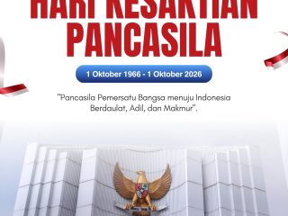 Perumda Air Minum Tirta Kahuripan Mengucapkan Selamat Memperingati Hari Kesaktian Pancasila
