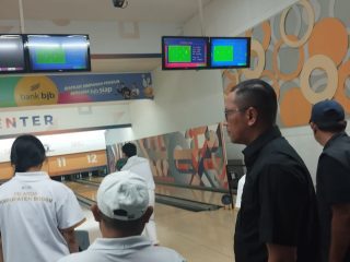 Dispora Kabupaten Bogor Support Motivasi Atlet Bowling dan Judo